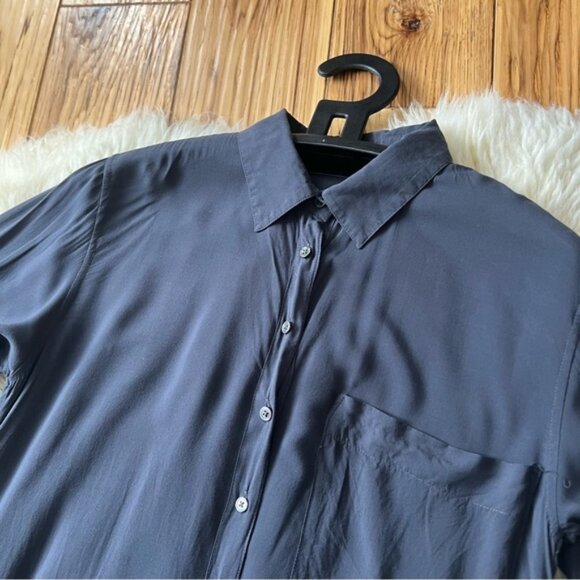 2 Pc Club Monaco Button Up Blouses Shirts Small - Picture 14 of 15